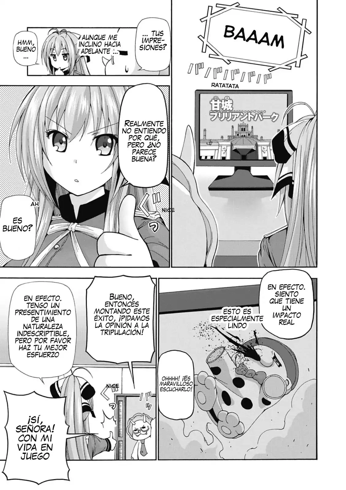 Amagi Brilliant Park capítulo 20, página 8