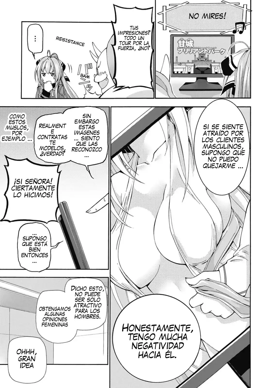Amagi Brilliant Park capítulo 20, página 14