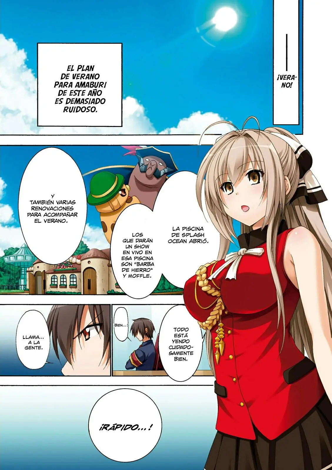 Amagi Brilliant Park capítulo 21, página 3