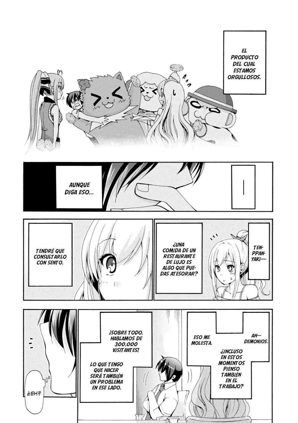 Amagi Brilliant Park capítulo 21, página 28