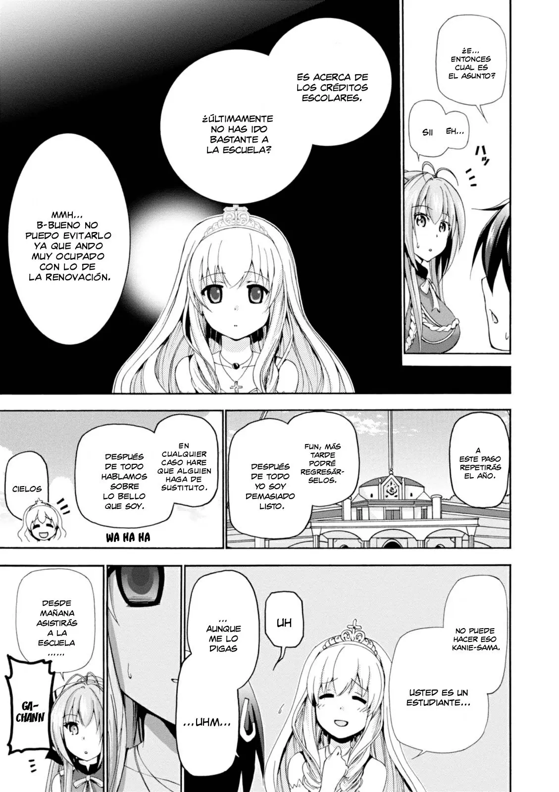 Amagi Brilliant Park capítulo 22, página 9
