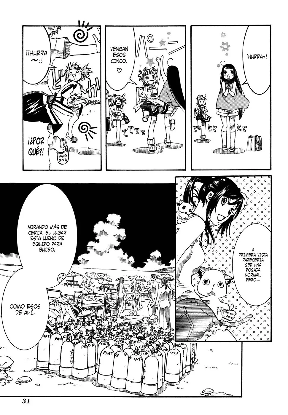 Amanchu! capítulo 26, página 3
