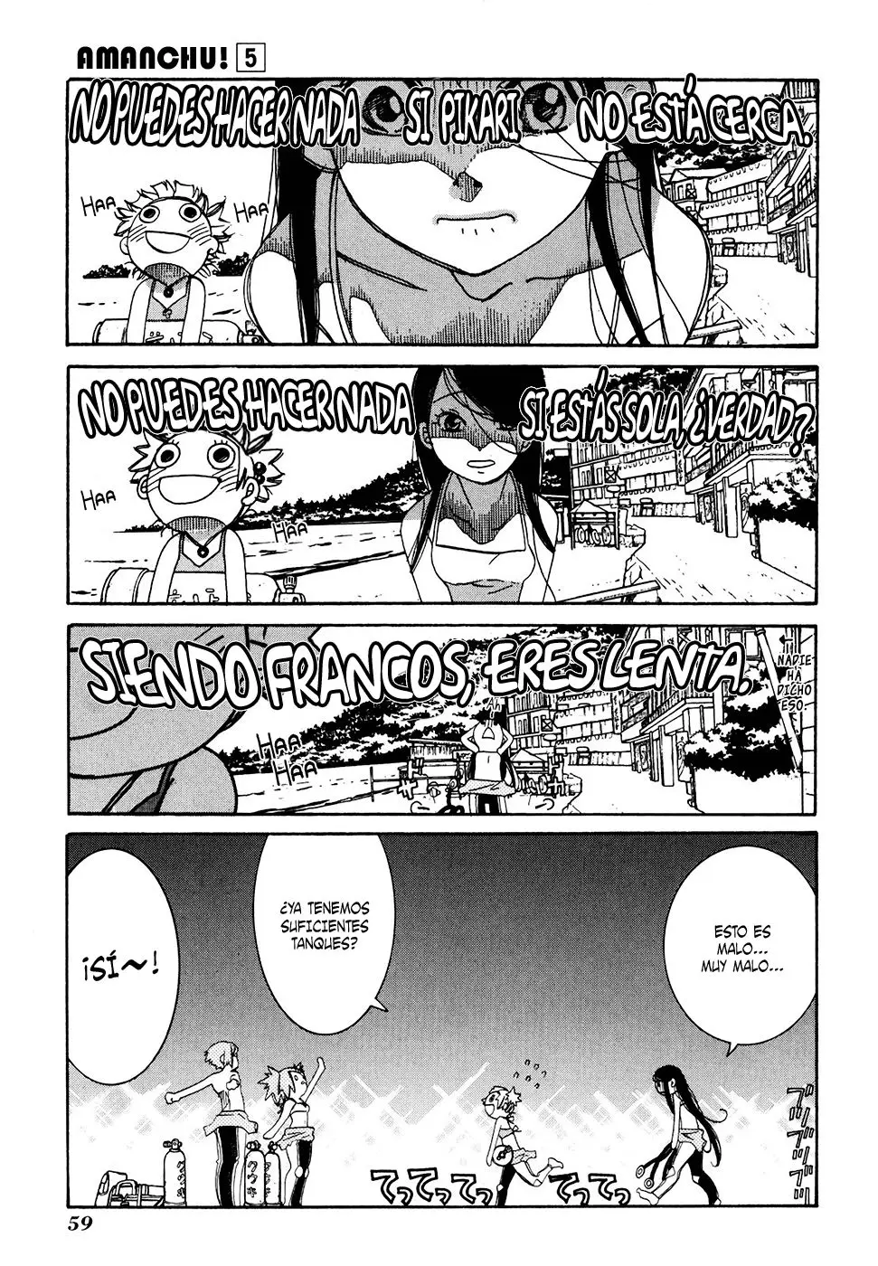 Amanchu! capítulo 27, página 3