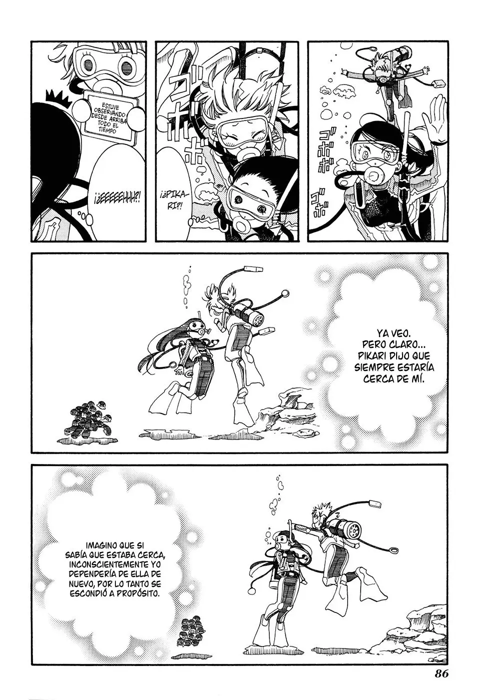 Amanchu! capítulo 27, página 28