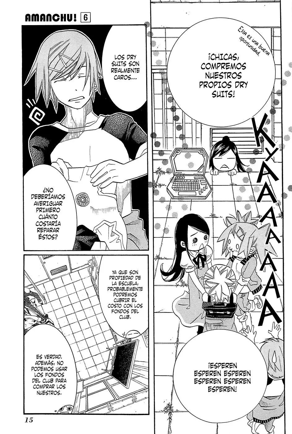 Amanchu! capítulo 31, página 17