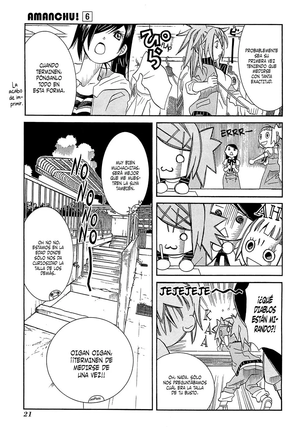 Amanchu! capítulo 31, página 23