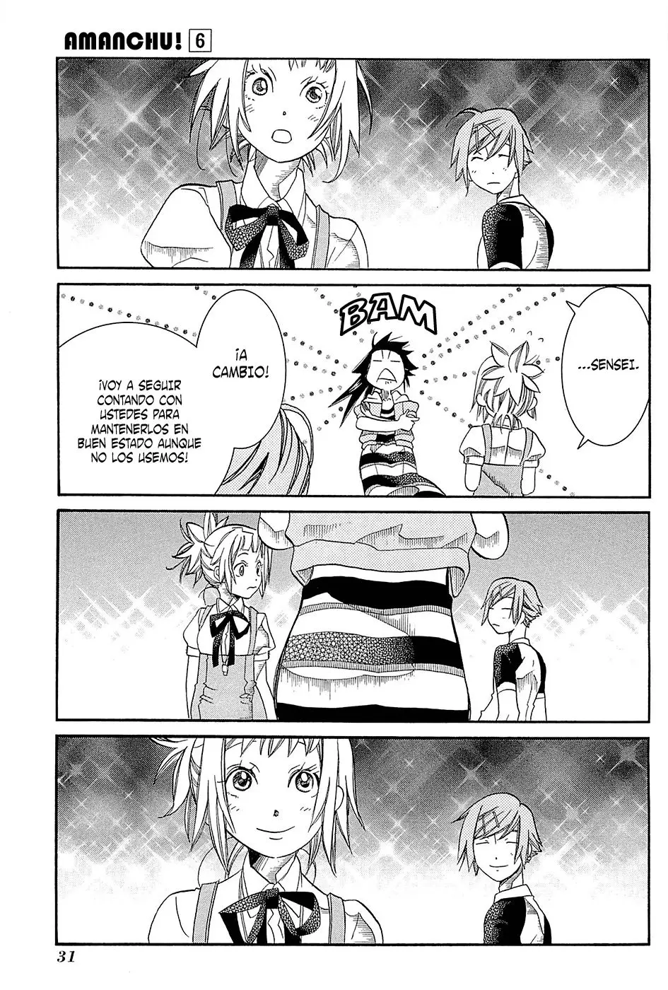 Amanchu! capítulo 31, página 33