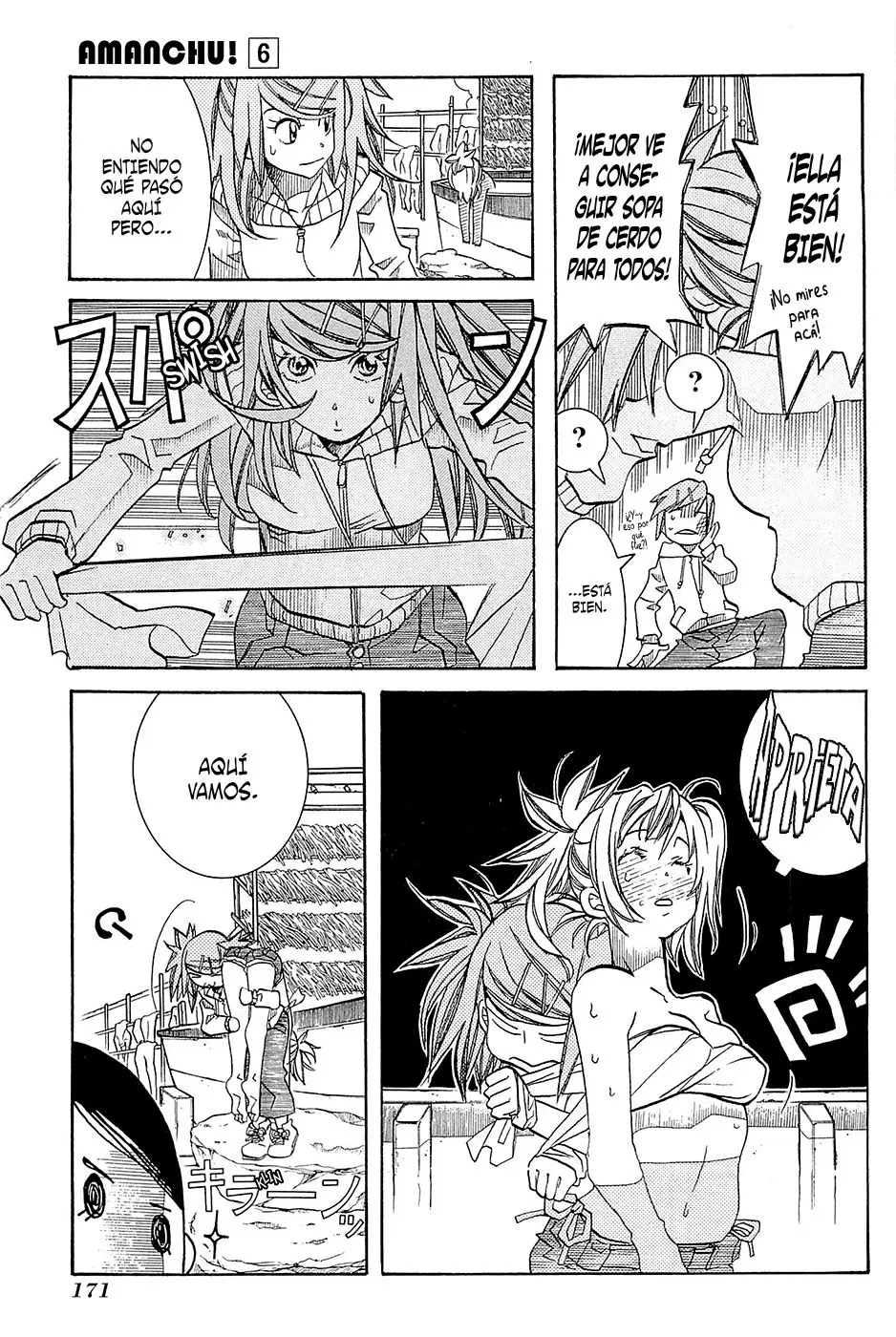 Amanchu! capítulo 36, página 20