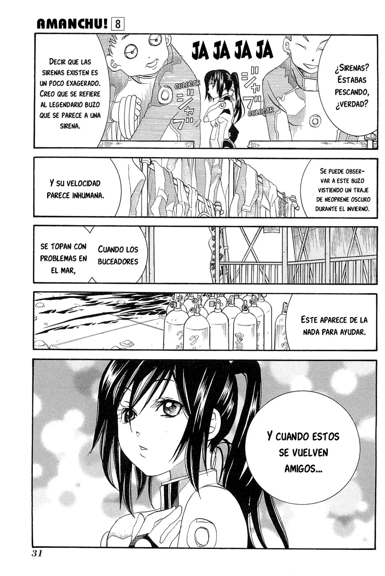 Amanchu! capítulo 44, página 3