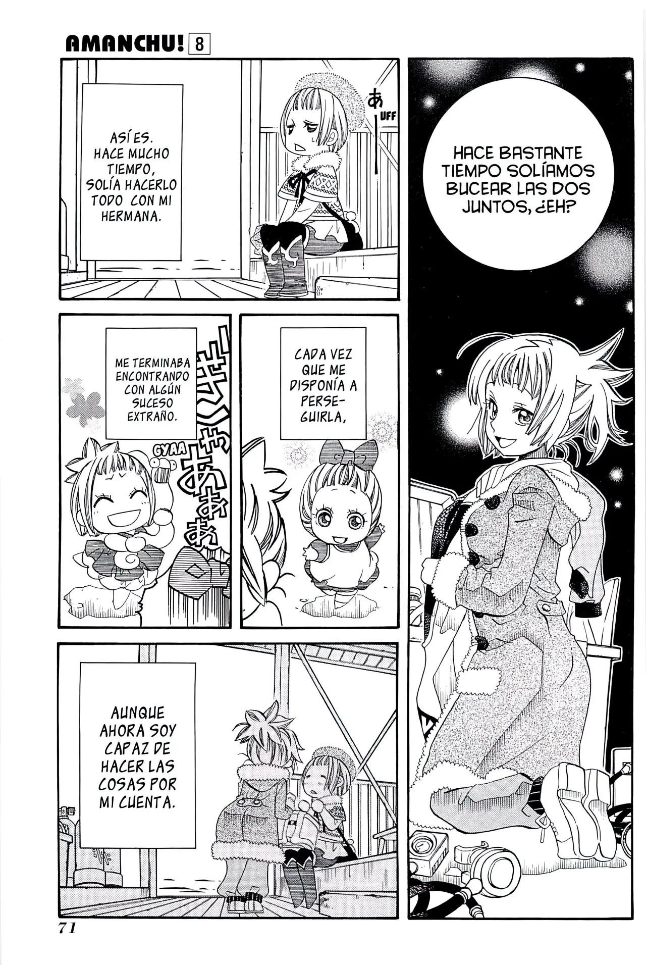 Amanchu! capítulo 45, página 13