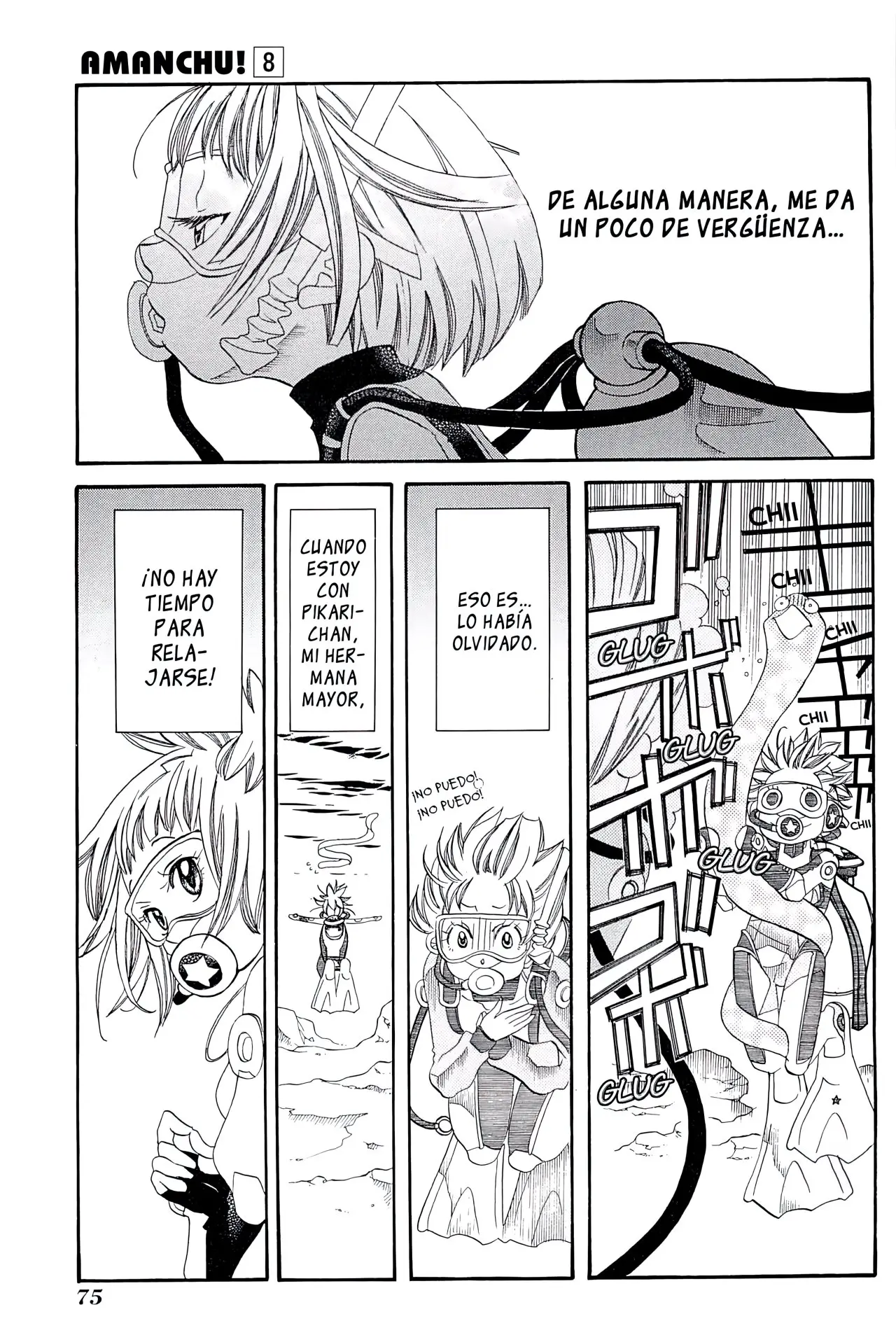 Amanchu! capítulo 45, página 17