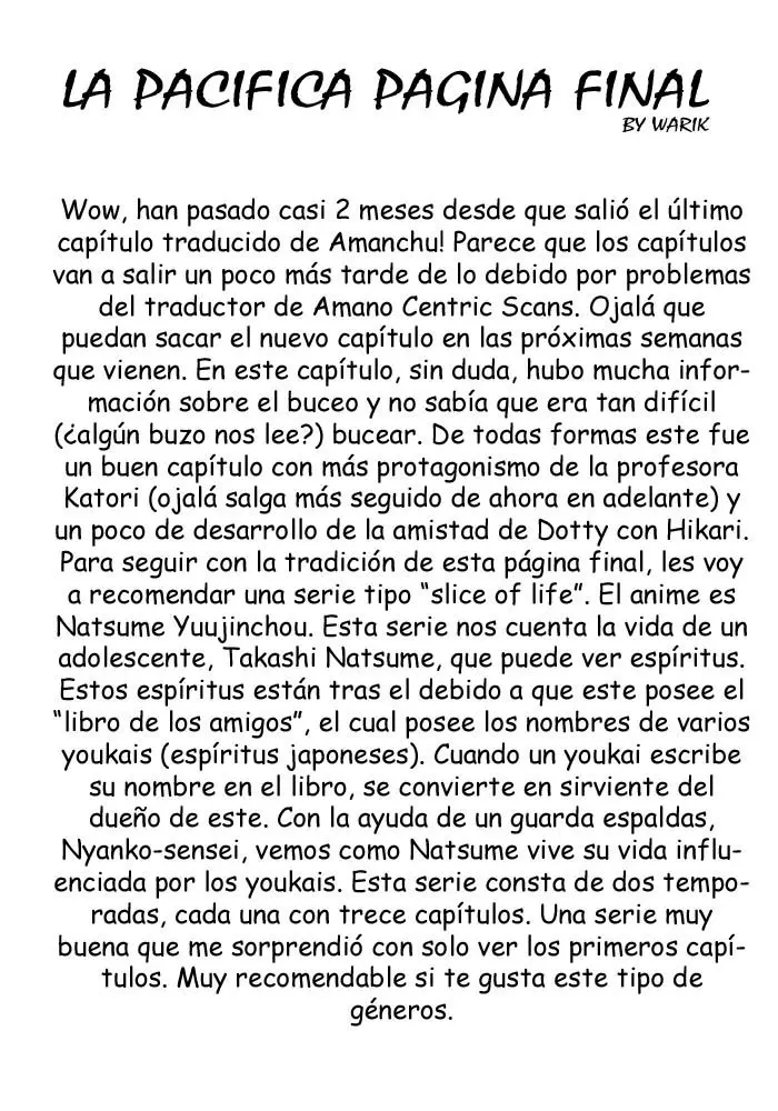 Amanchu! capítulo 6, página 33