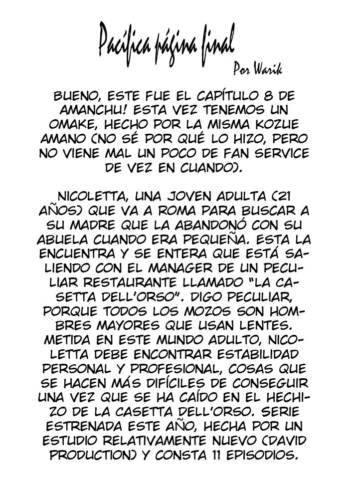Amanchu! capítulo 8, página 36