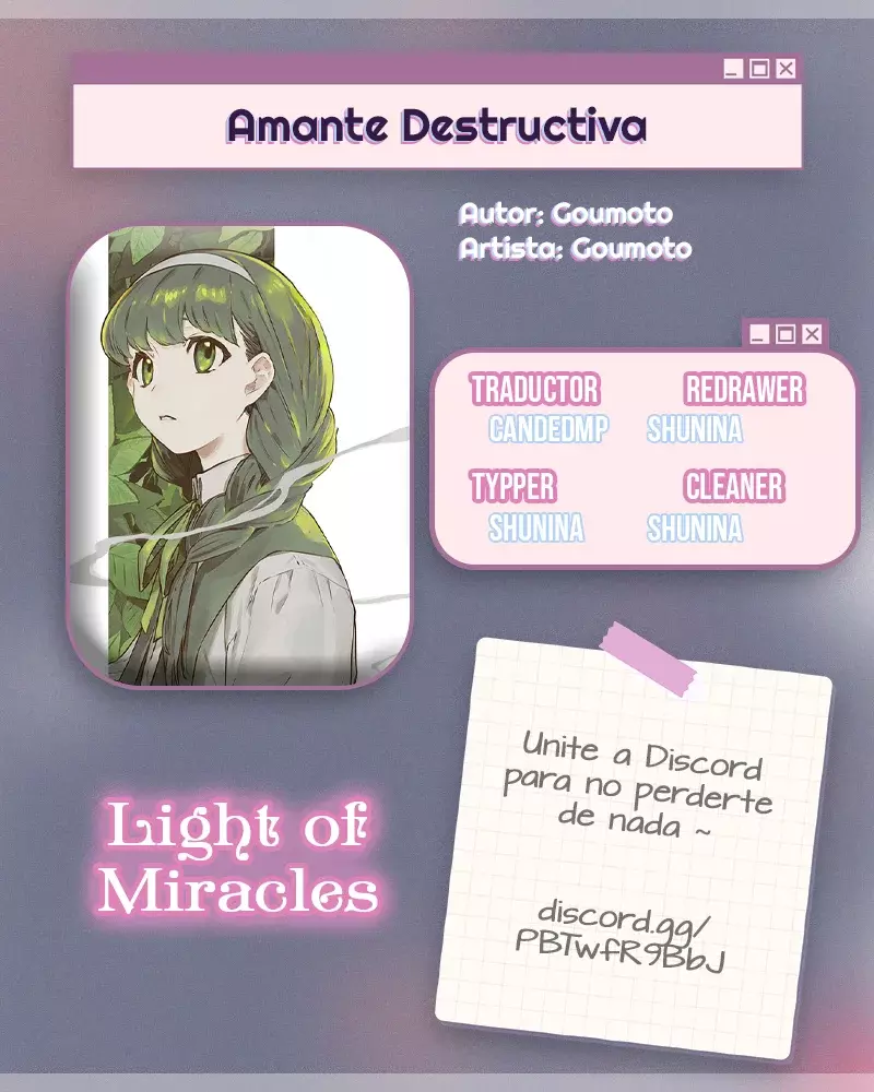 Amante Destructiva capítulo 0.2, página 1