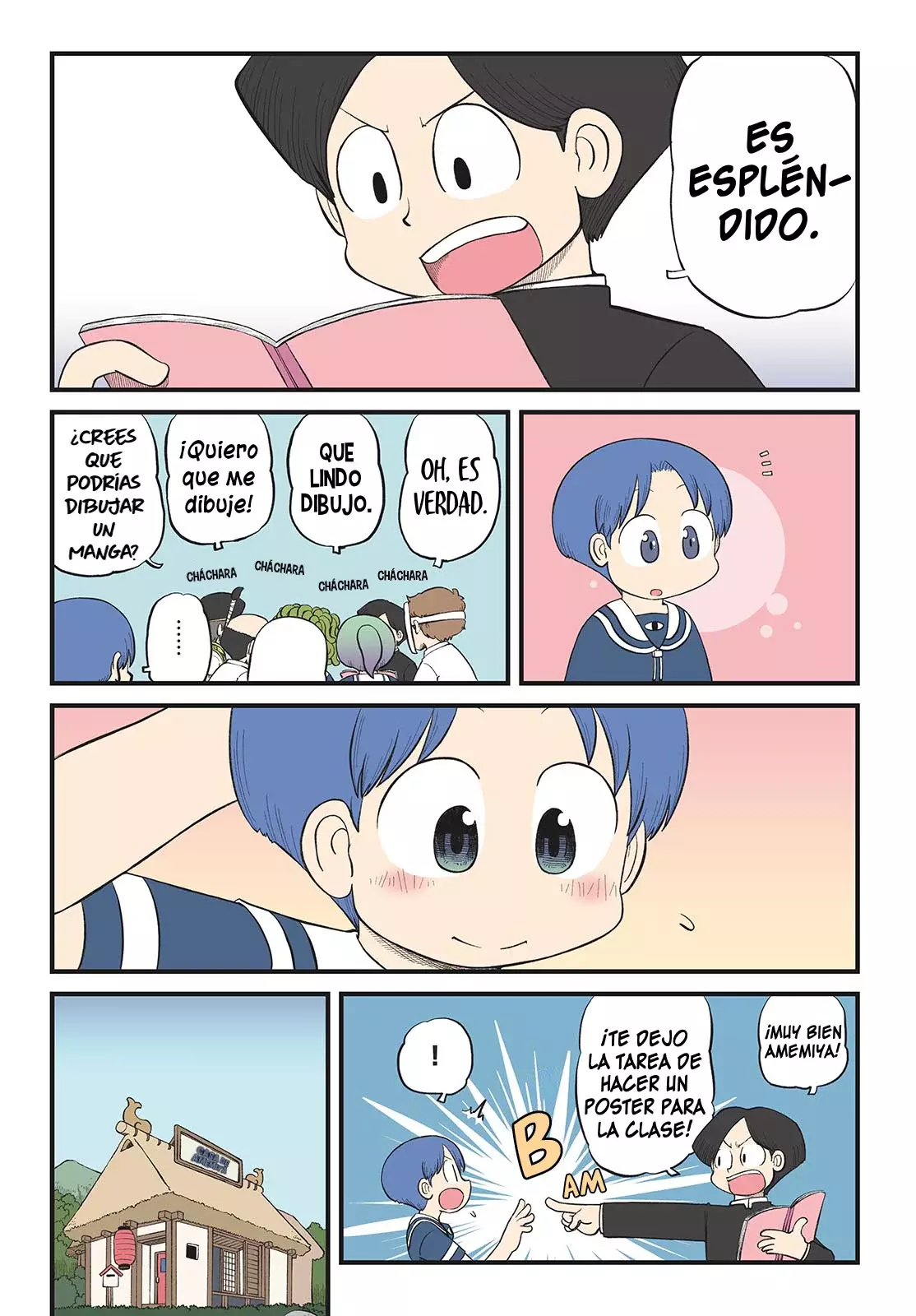 Amemiya-San capítulo 30, página 3