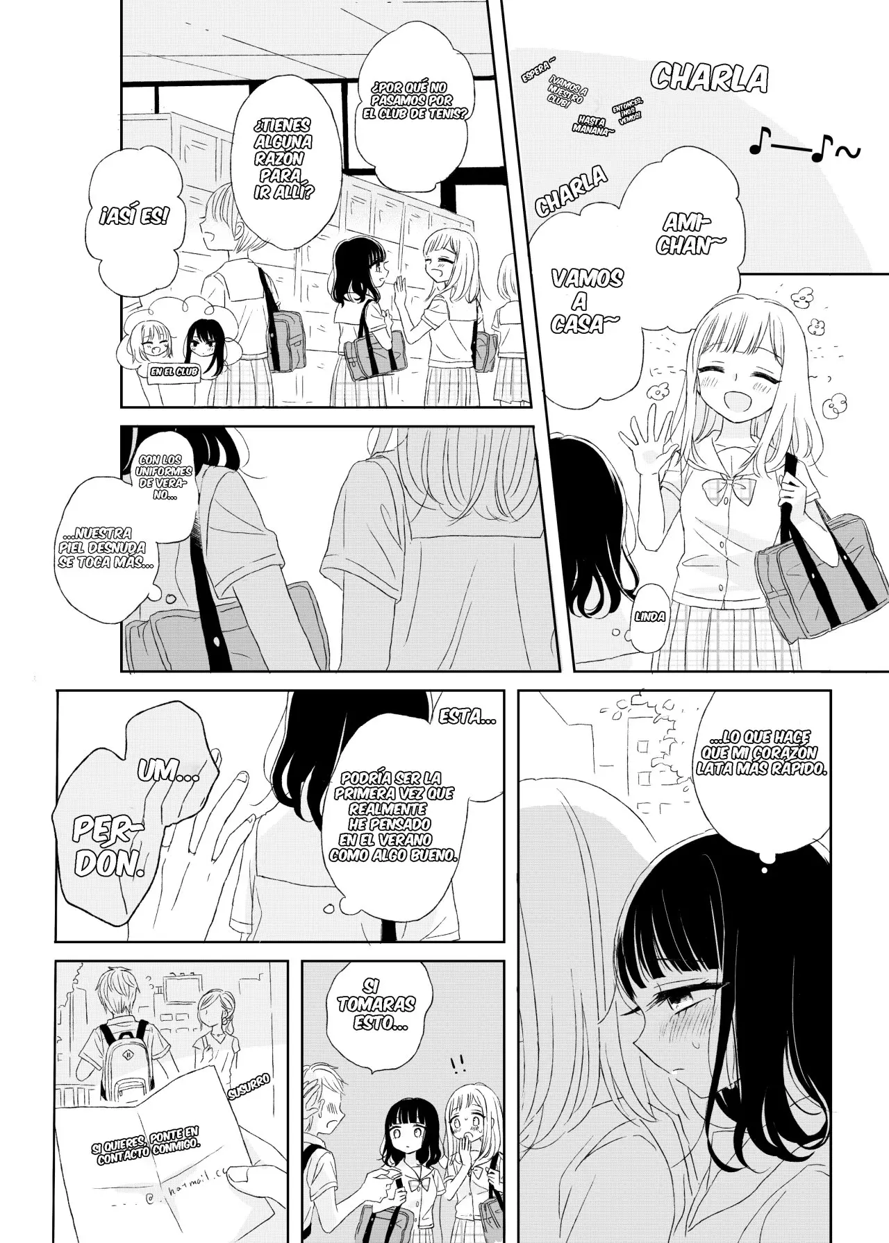 Ami-chan's Diary capítulo 1, página 12
