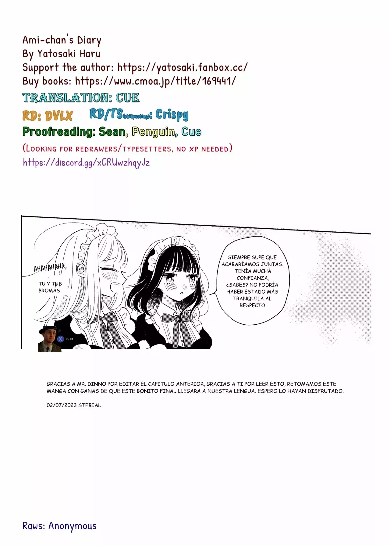 Ami-chan's Diary capítulo 9, página 18