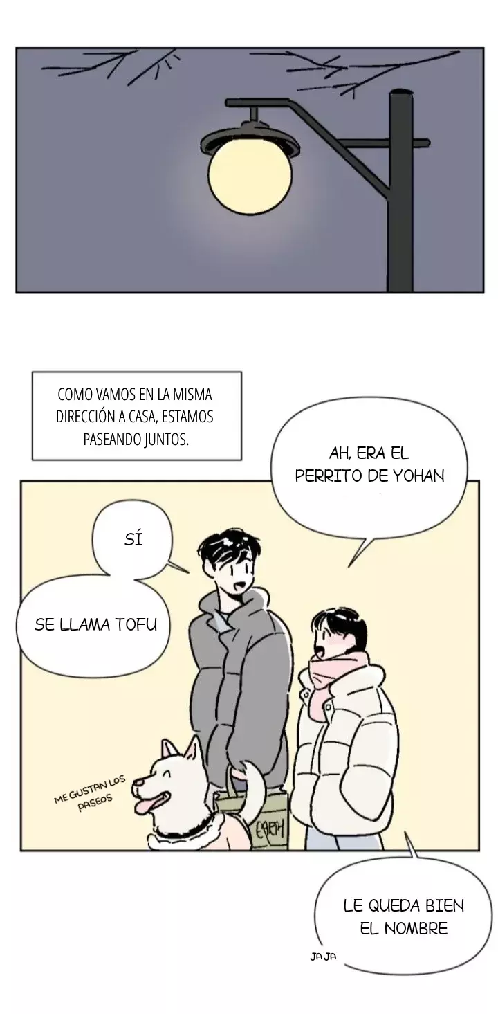 Amigos de la misma escuela capítulo 5, página 34