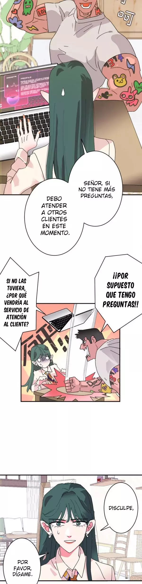 Amor de pago capítulo 2, página 8