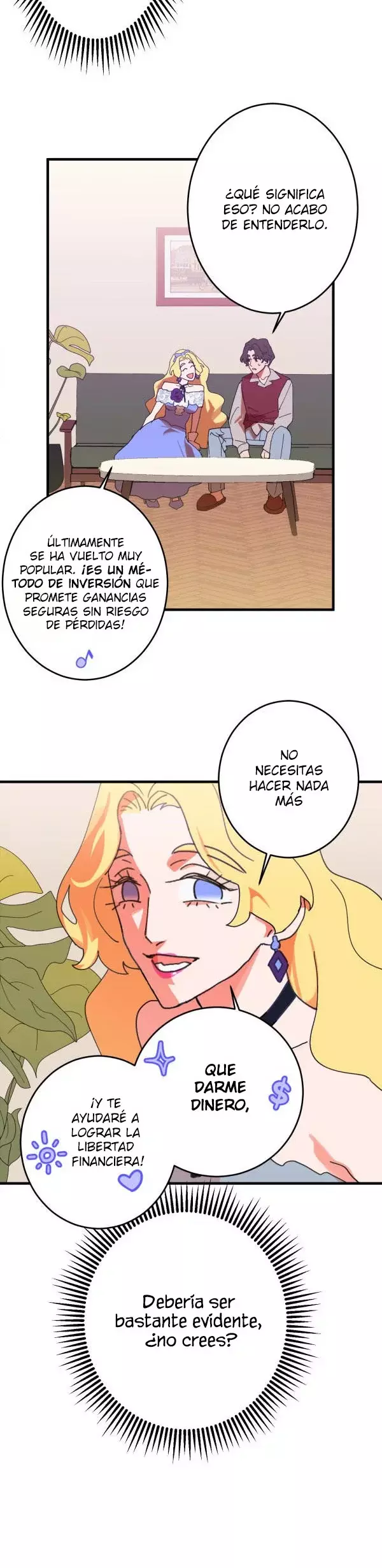 Amor de pago capítulo 3, página 21