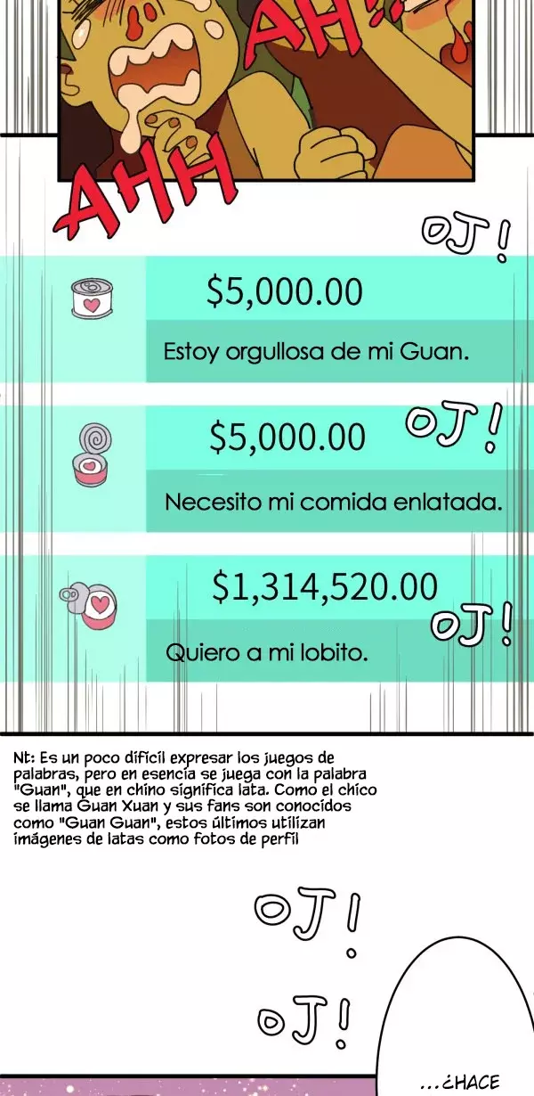 Amor de pago capítulo 7, página 34