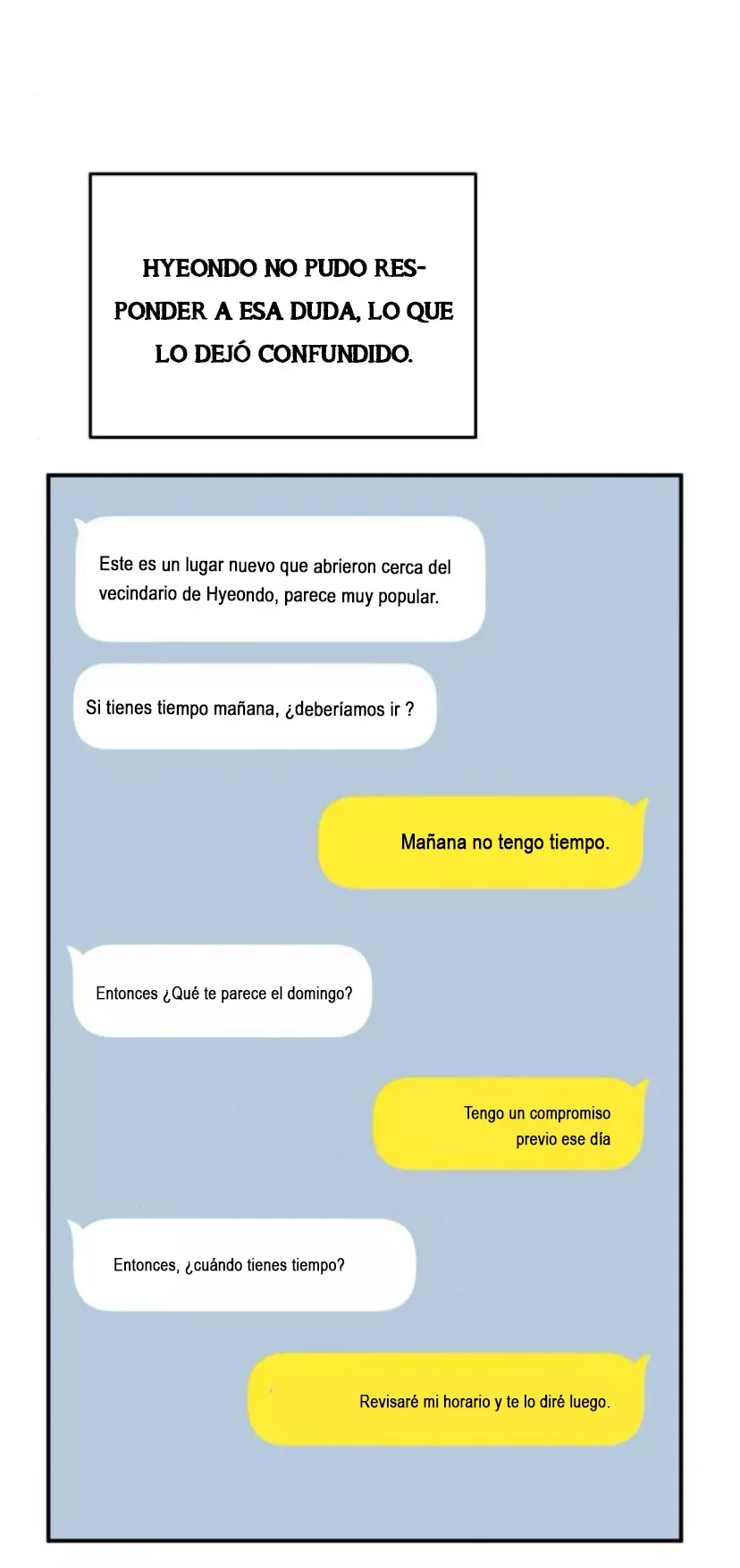 Amor egoísta capítulo 35, página 59
