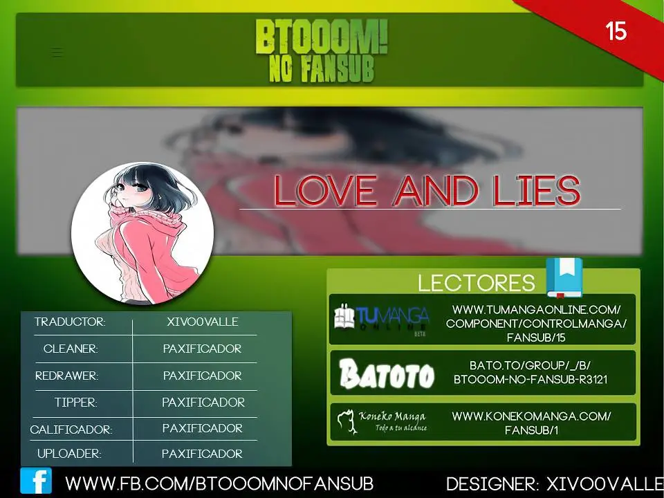 Amor & Mentiras capítulo 15, página 1