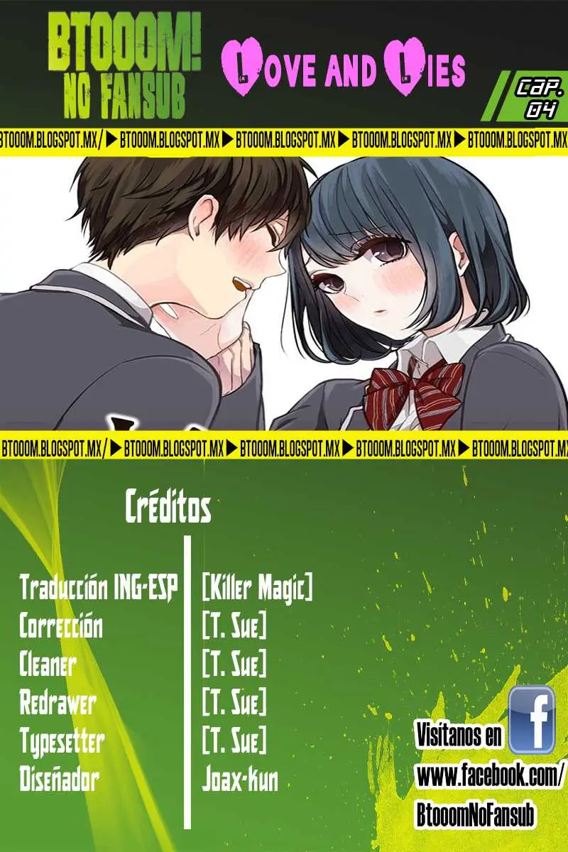Amor & Mentiras capítulo 4, página 1