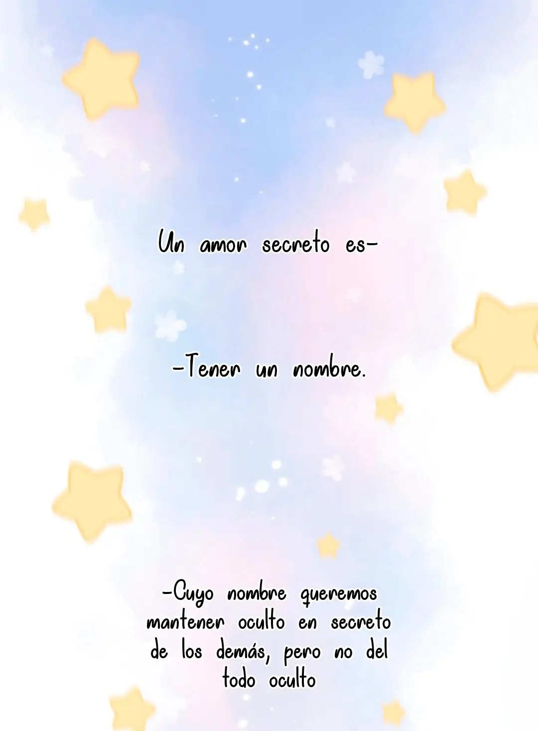 Amor Oculto capítulo 1, página 3