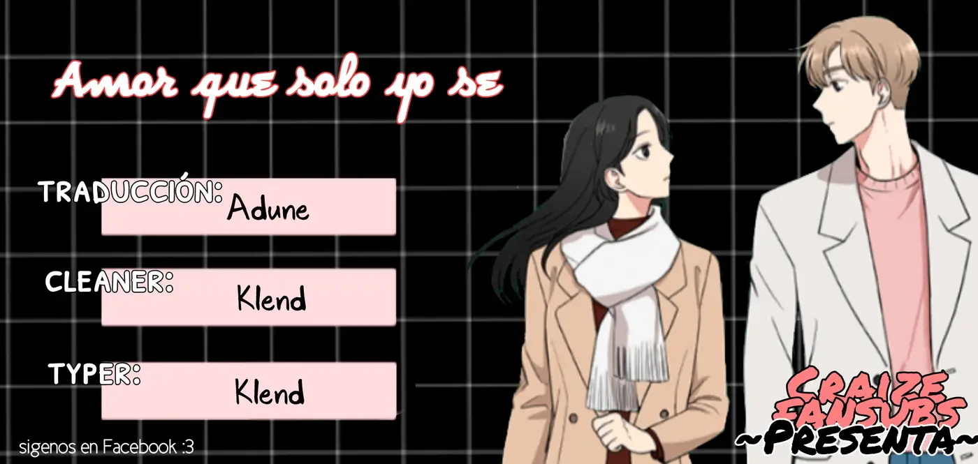 Amor que solo yo sé capítulo 13, página 1