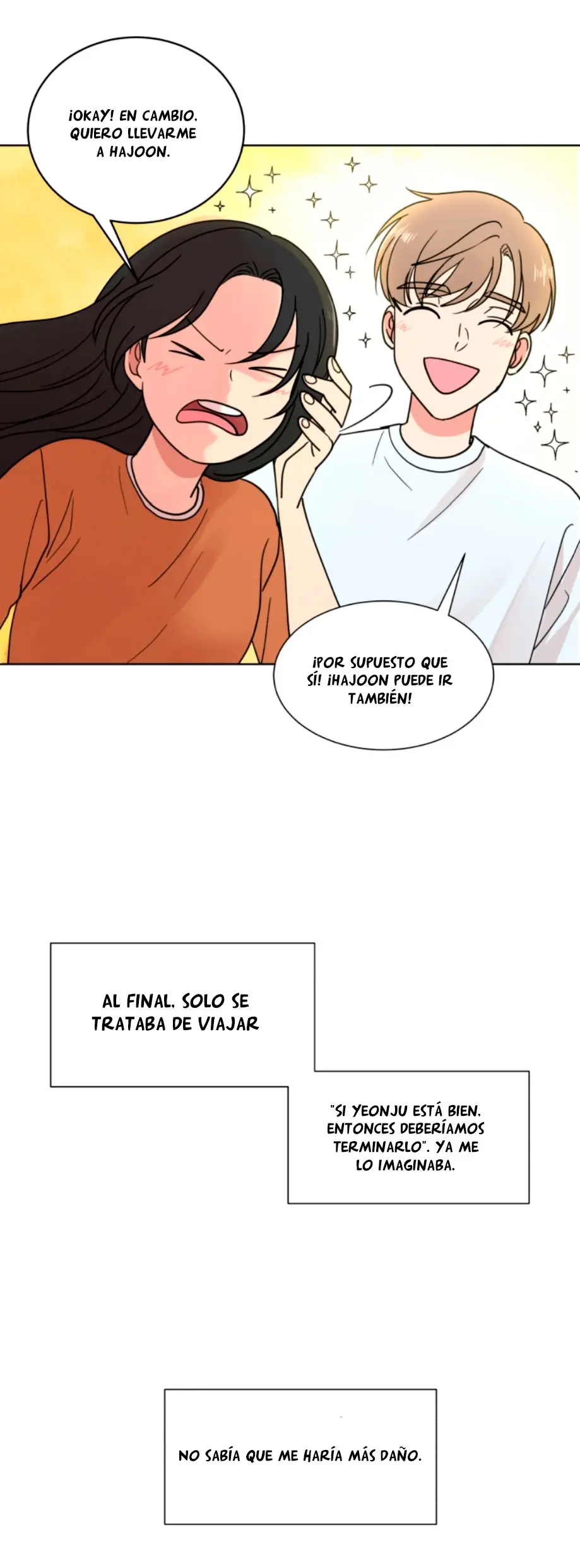 Amor que solo yo sé capítulo 21, página 17