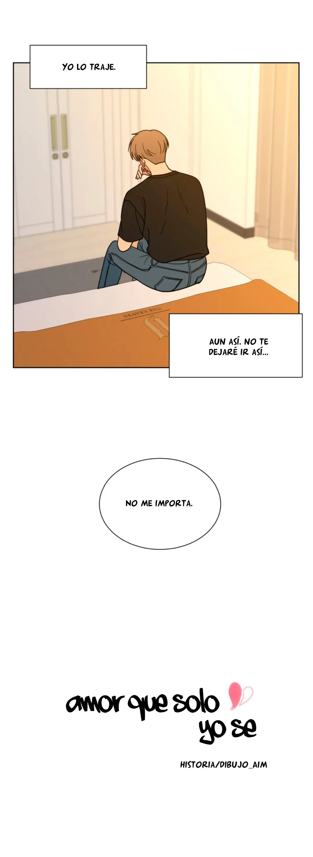 Amor que solo yo sé capítulo 24, página 40