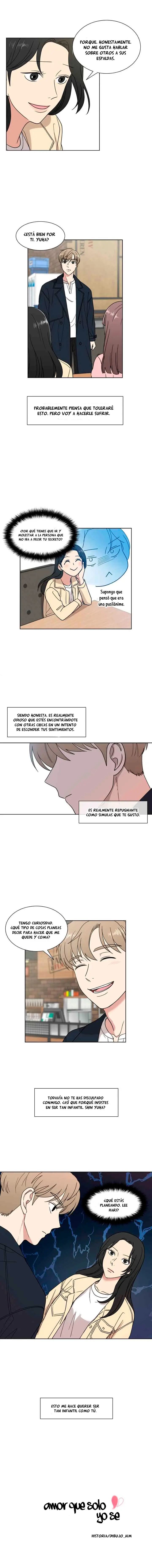 Amor que solo yo sé capítulo 6, página 14