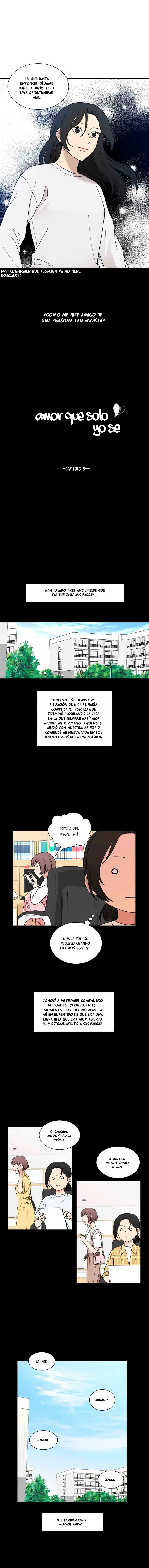 Amor que solo yo sé capítulo 8, página 7