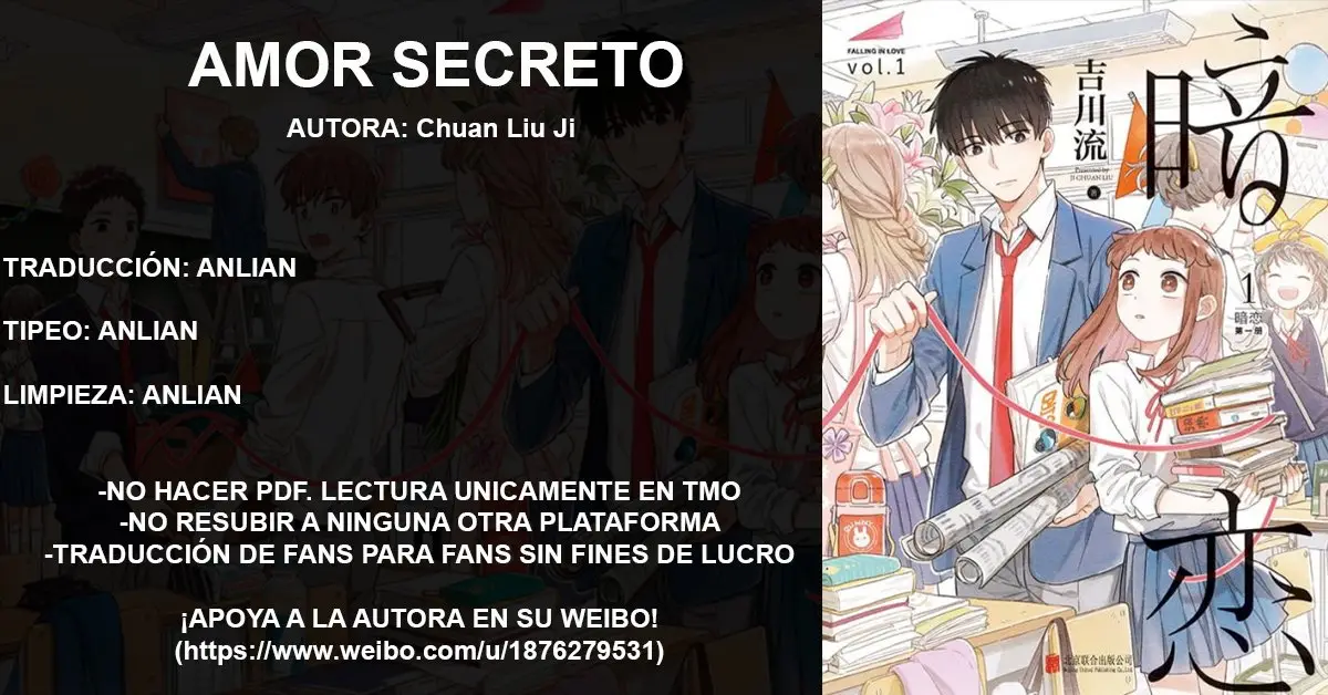 Amor Secreto capítulo 74, página 1