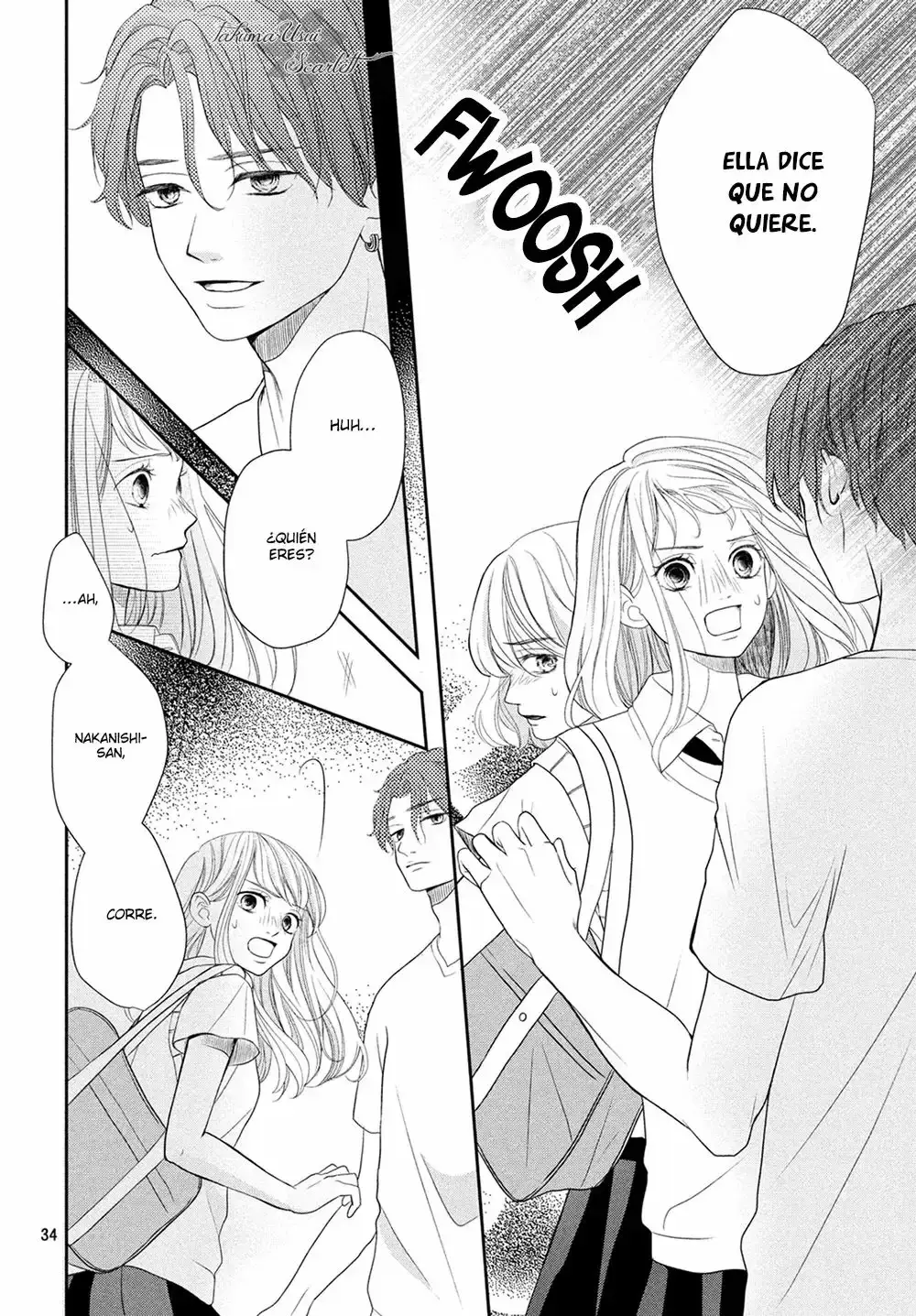 Anadorenai ne Kitami-kun capítulo 2, página 34