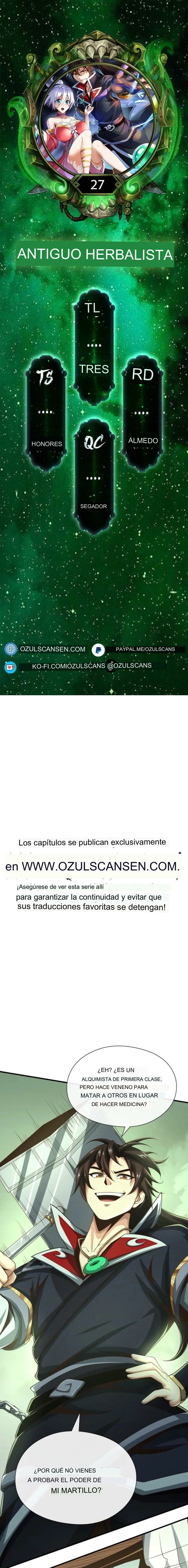 Ancient Herbalist capítulo 27, página 1