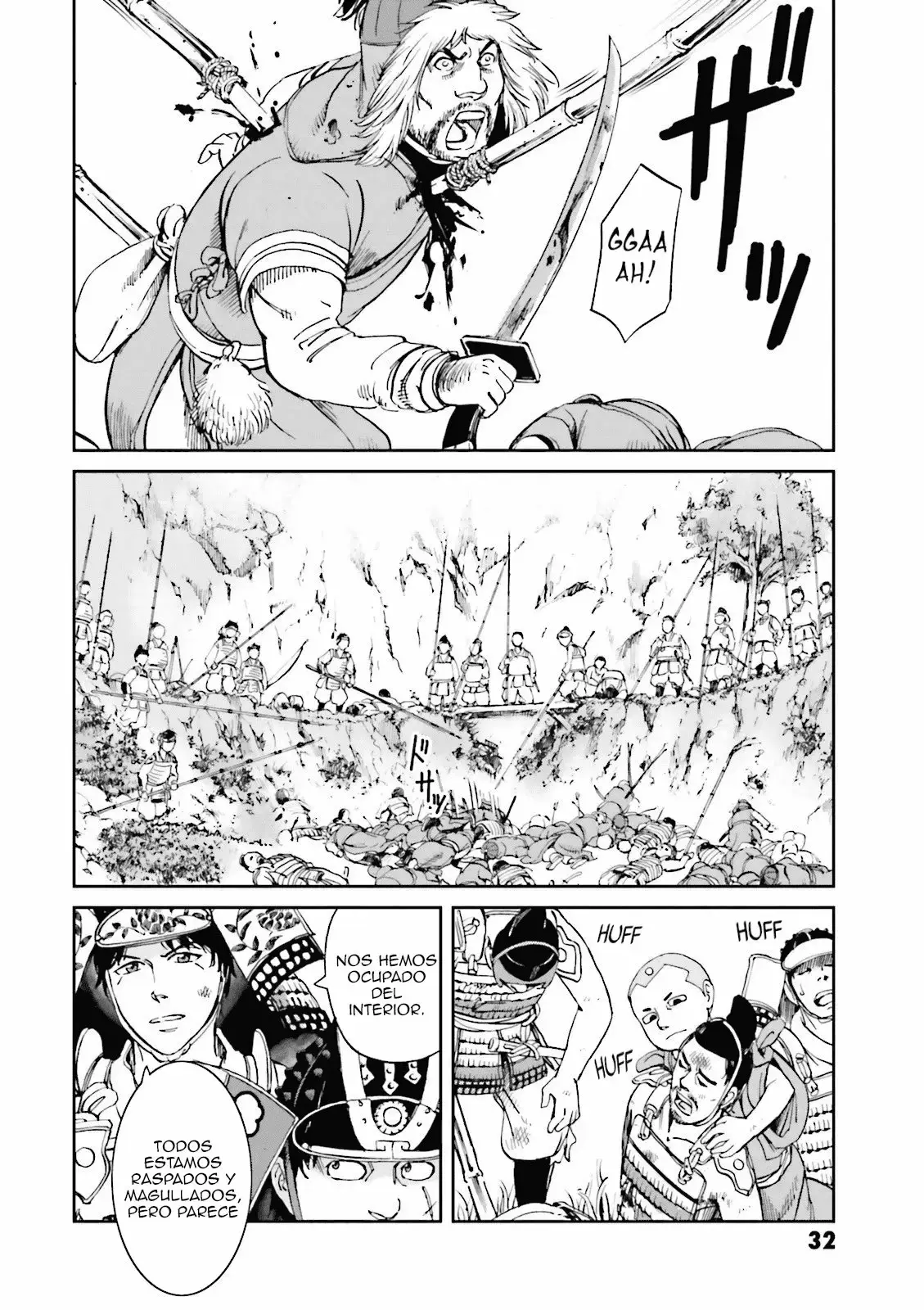 Angolmois - Genkou Kassenki capítulo 13, página 34
