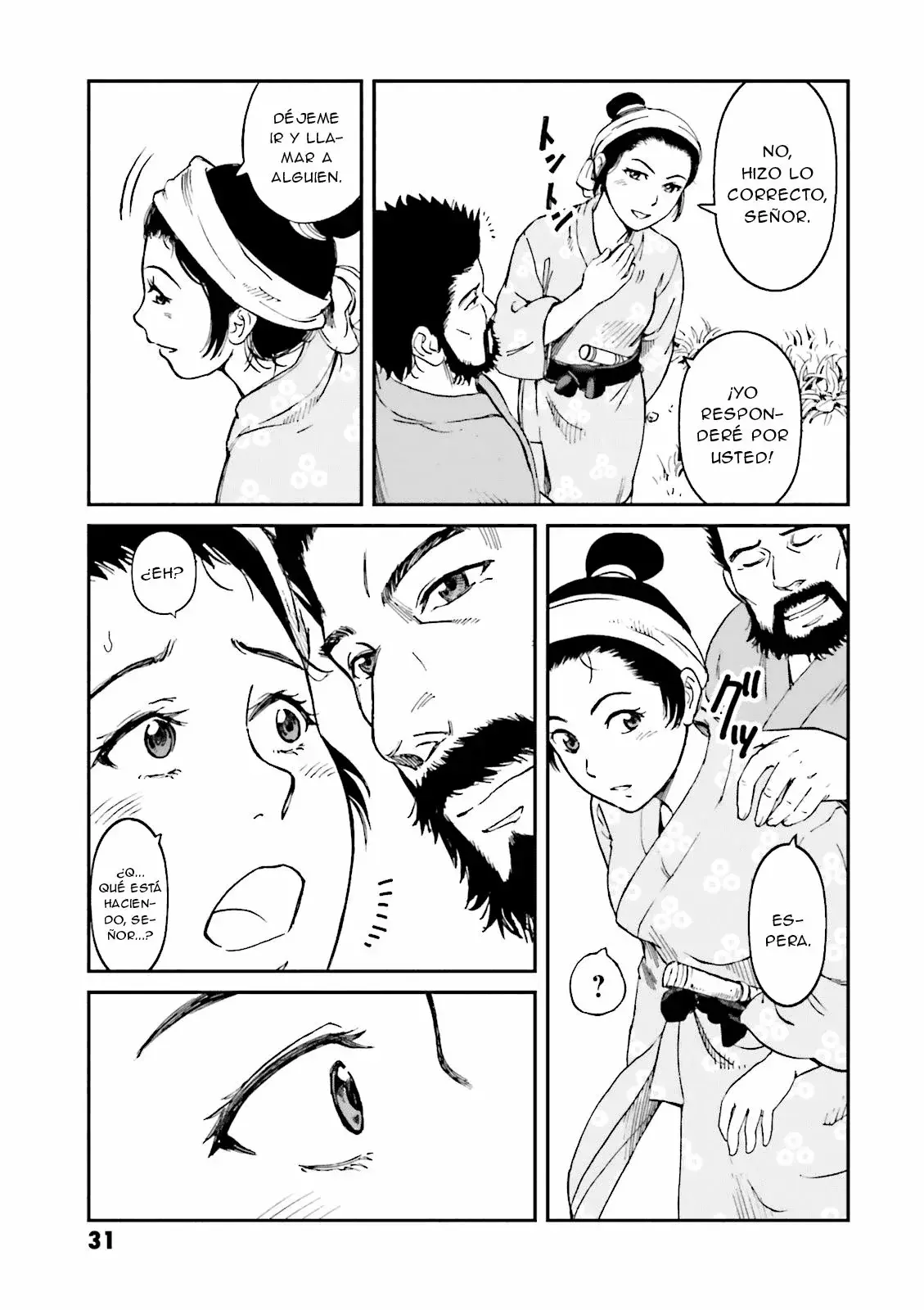 Angolmois - Genkou Kassenki capítulo 21, página 32