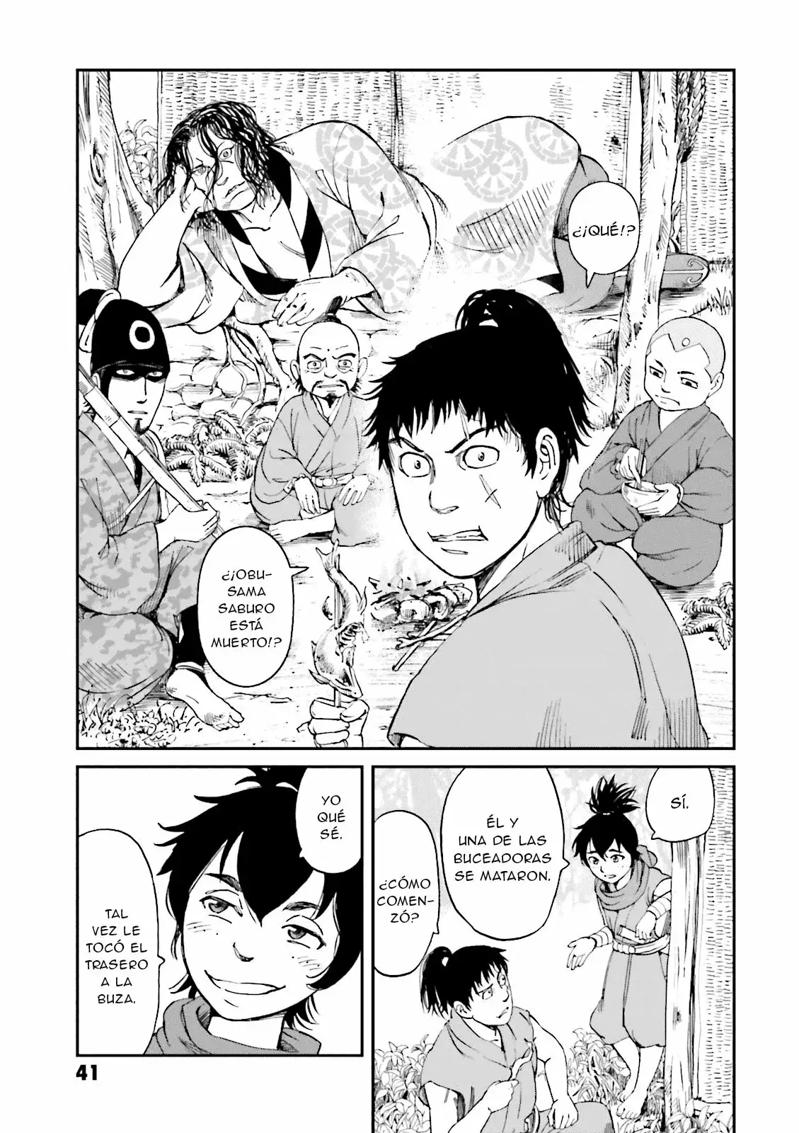 Angolmois - Genkou Kassenki capítulo 21, página 42