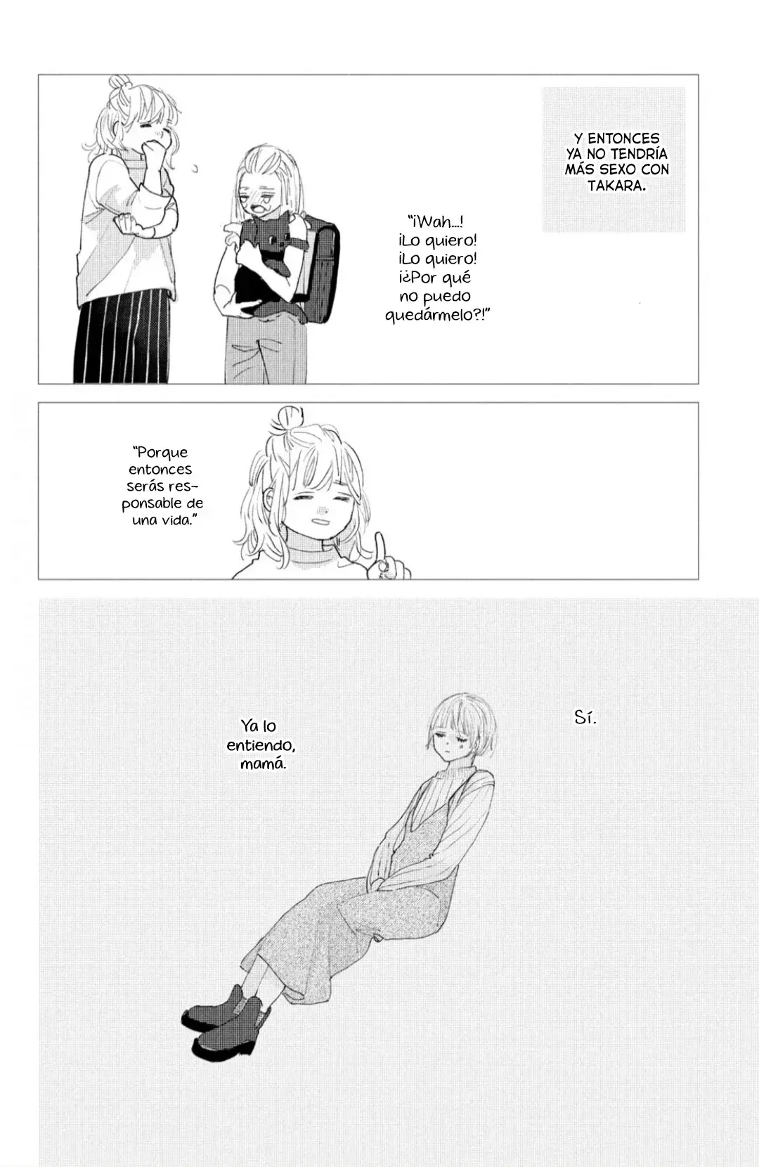 Ano ko no kodomo capítulo 3, página 24