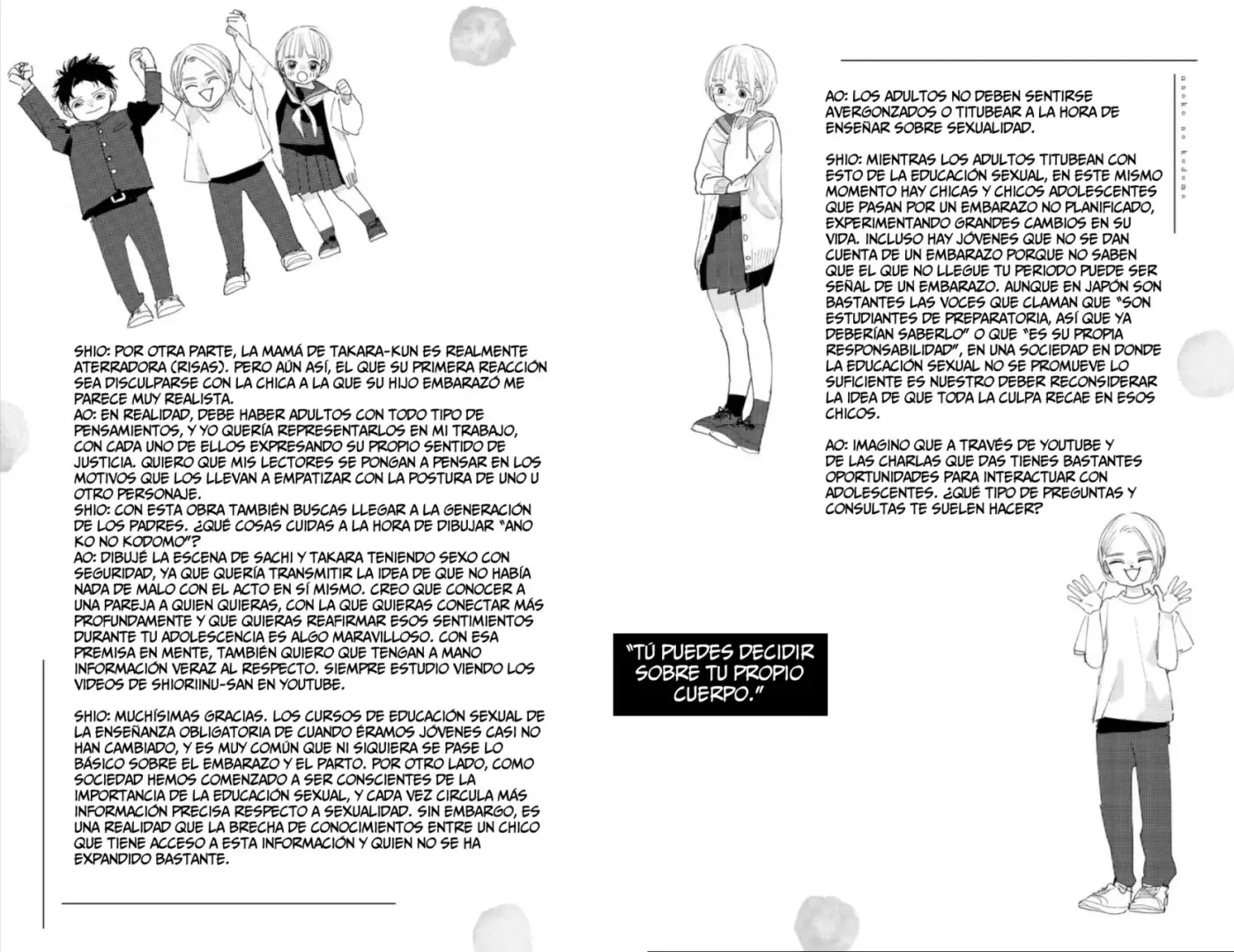 Ano ko no kodomo capítulo 8, página 45