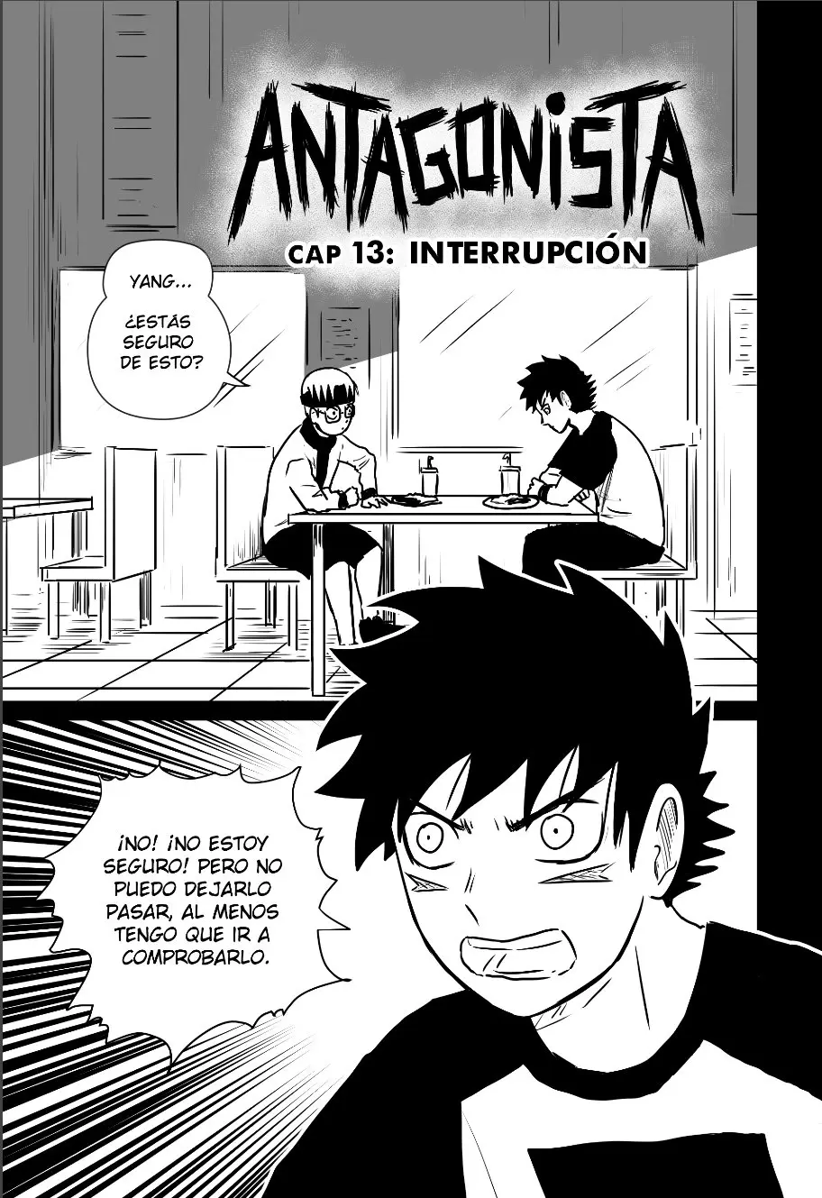 Antagonista capítulo 13, página 1