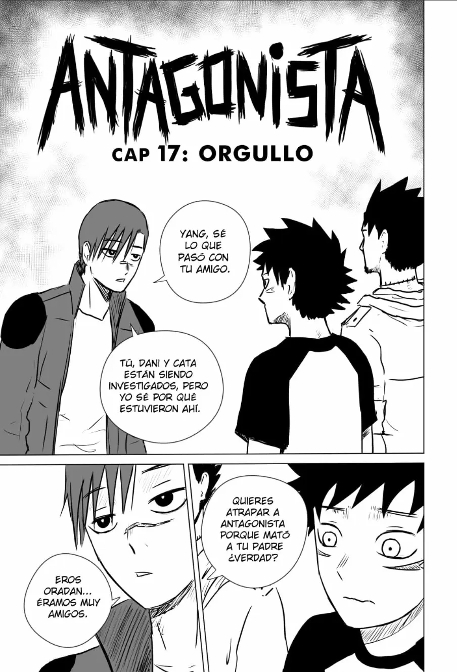 Antagonista capítulo 17, página 1
