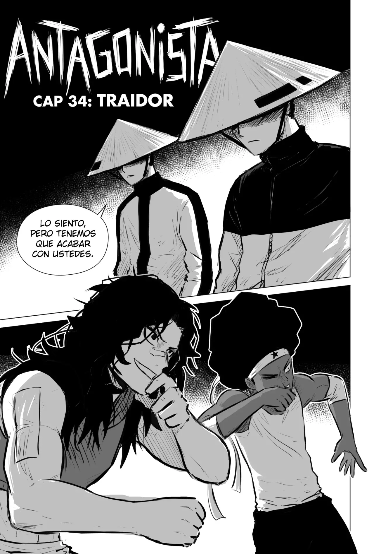 Antagonista capítulo 34, página 1