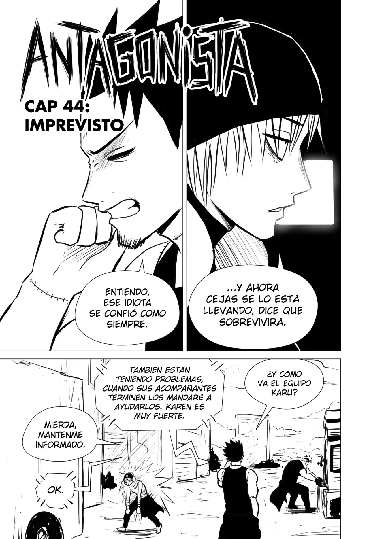 Antagonista capítulo 44, página 1