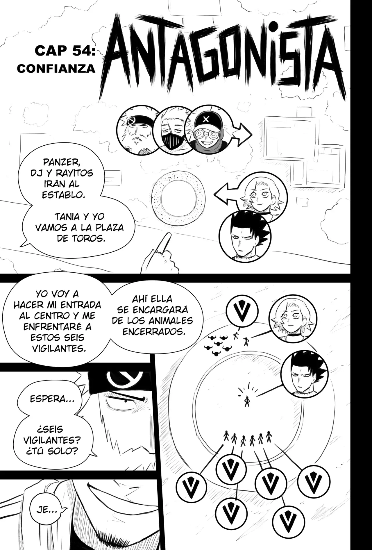 Antagonista capítulo 54, página 1
