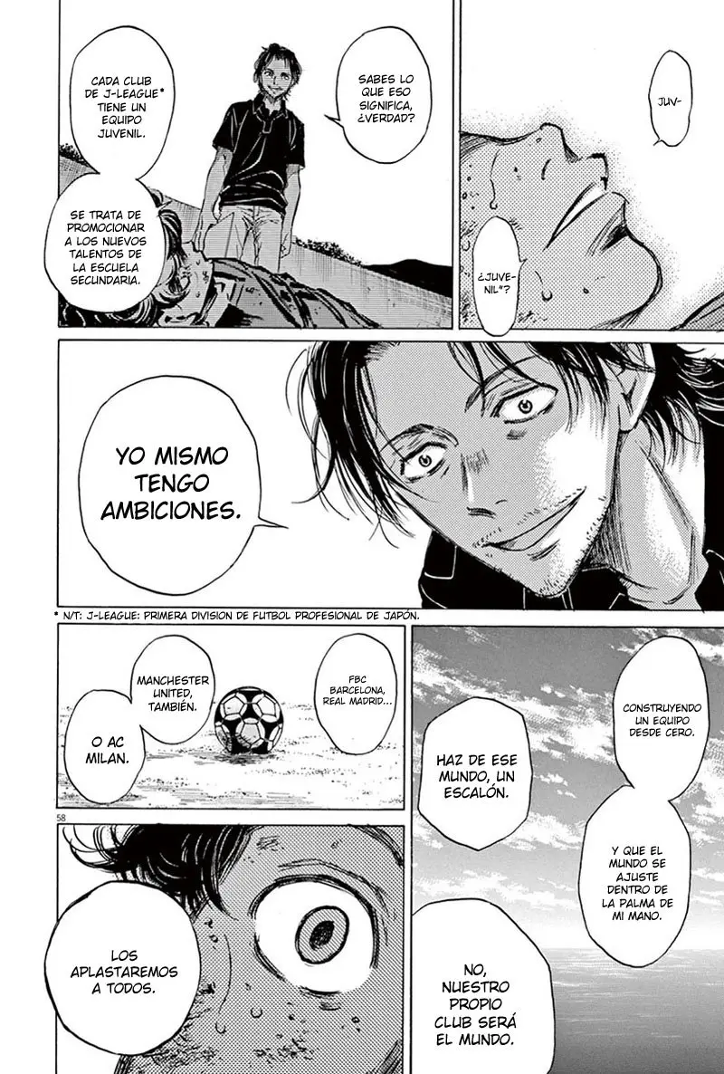 Ao ashi capítulo 1, página 59