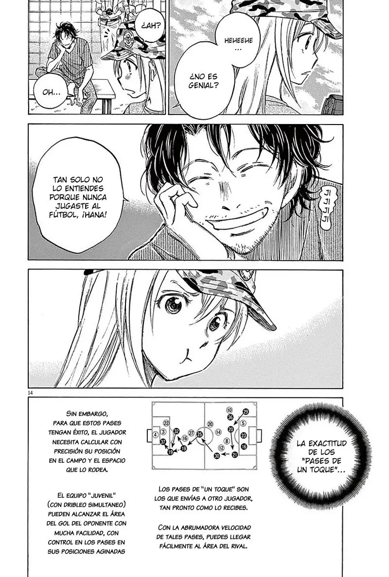 Ao ashi capítulo 10, página 14