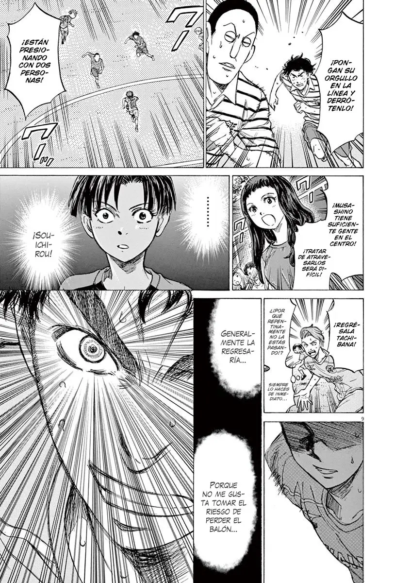 Ao ashi capítulo 100, página 11